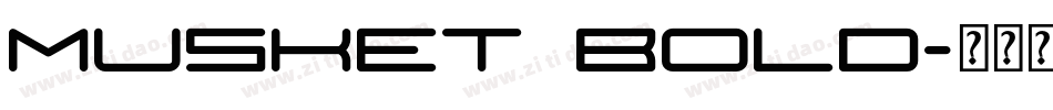 Musket bold字体转换